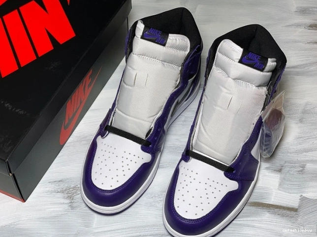 Purple 1 OG High Court Jordan Air 555088-500 0819